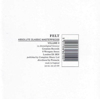FELT - Absolute Classic Masterpieces. Volume II
