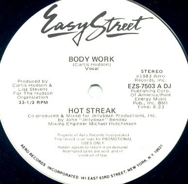 HOT STREAK - Body Work