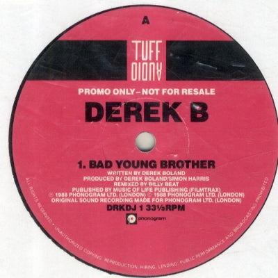 DEREK B - Bad Young Brother