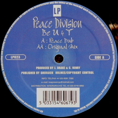 PEACE DIVISION - Be U 4T