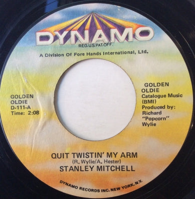 STANLEY MITCHELL - Quit Twistin' My Arm / Get It Baby