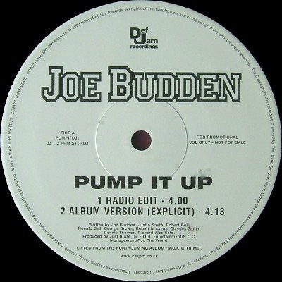 JOE BUDDEN - Pump It Up
