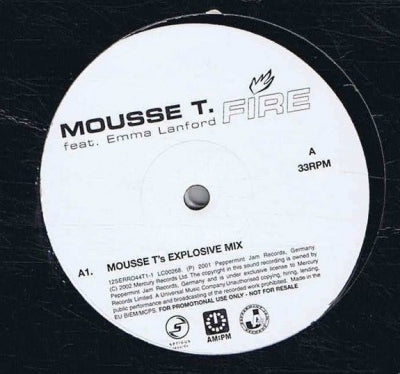 MOUSSE T. - Fire