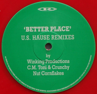 4 HERO FEAT. CHARLEMAGNE - 'Better Place' U.S. Hause Remixes