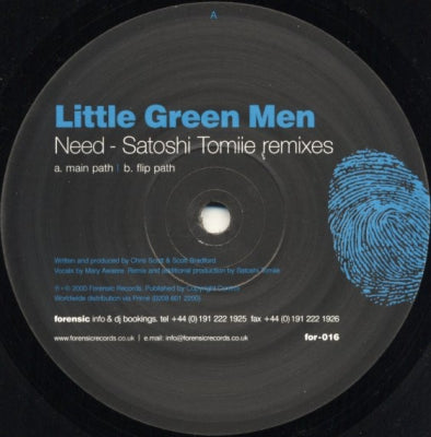 LITTLE GREEN MEN - Need (Sastoshi Tomiie Remixes)
