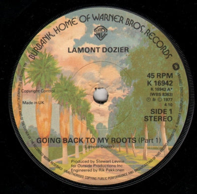 LAMONT DOZIER - Going Back To My Roots