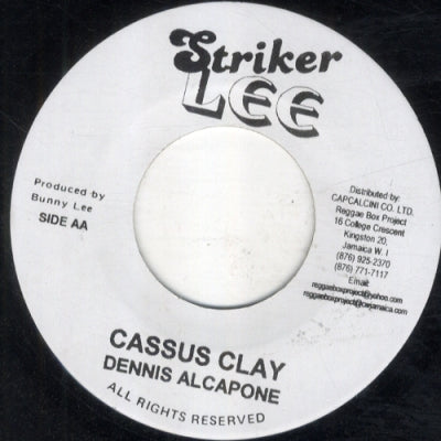 DENNIS ALCAPONE / ROY SHIRLEY - Cassus Clay / Leave Babylon Land