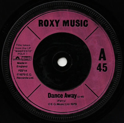 ROXY MUSIC - Dance Away