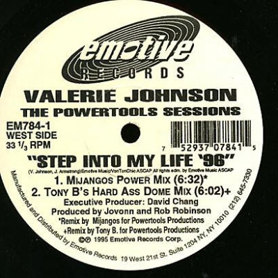 VALERIE JOHNSON - Step Into My Life '96