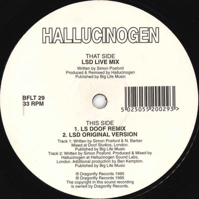 HALLUCINOGEN - LSD (Live Mix)