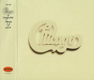 CHICAGO - At Carnegie Hall (Volumes I, II, III and IV)