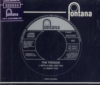 THE TROGGS - With a girl like you / I want you