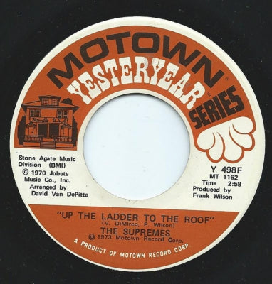 THE SUPREMES - Up The Ladder To The Roof / Nathan Jones