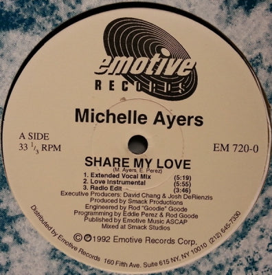 MICHELLE AYERS  - Share My Love