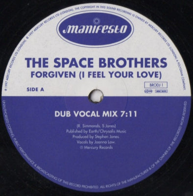 THE SPACE BROTHERS - Forgiven (I Feel Your Love)