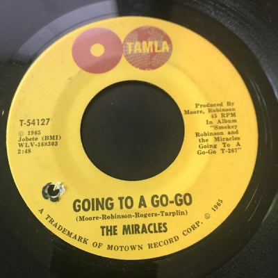 THE MIRACLES - Going To A Go-Go