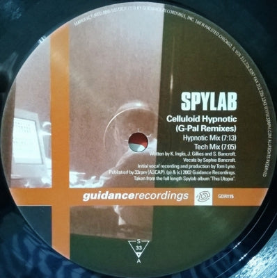 SPYLAB - Celluloid Hypnotic (Remixes)