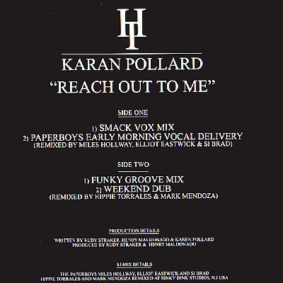 KARAN POLLARD - Reach Out To Me