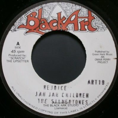 THE SILVERTONES / THE UPSETTERS - Rejoice Jah Jah Children / Rejoicing Skank