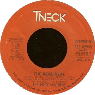THE ISLEY BROTHERS - The Real Deal / Instrumental