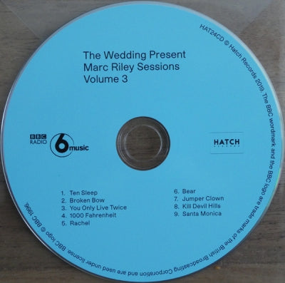 THE WEDDING PRESENT - Marc Riley Sessions Volume 3
