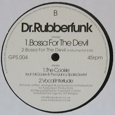 DR. RUBBERFUNK - Bossa For The Devil