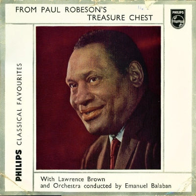 PAUL ROBESON - From Paul Robeson's Treasure Chest