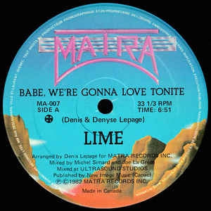 LIME - Babe, We're Gonna Love Tonite