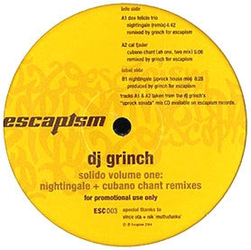DJ GRINCH - Solido Volume One