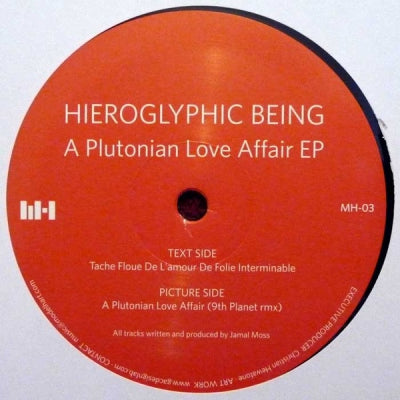 HIEROGLYPHIC BEING - A Plutonian Love Affair EP