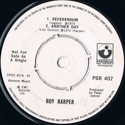 ROY HARPER - Referendum (Legend)