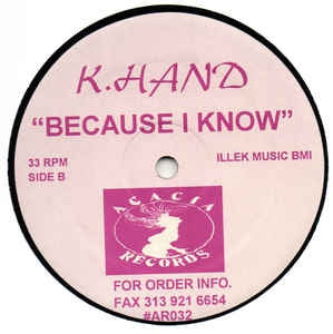 K. HAND - All Over The World / Because I Know