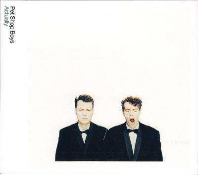 PET SHOP BOYS - Actually / Further Listening 1987–1988