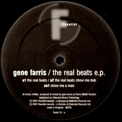 GENE FARRIS - The Real Beats E.P.