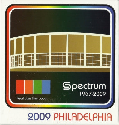 PEARL JAM - 2009 Philadelphia Spectrum Box Set