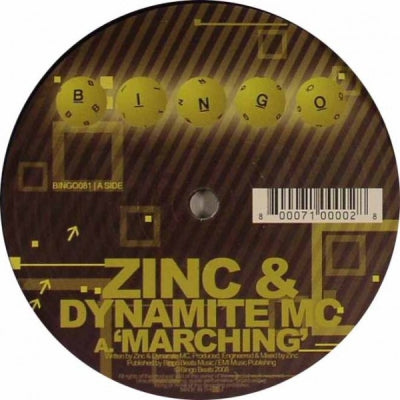 DJ ZINC - Marching / Tigerz Talkin