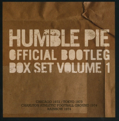 HUMBLE PIE - Official Bootleg Box Set Volume 1
