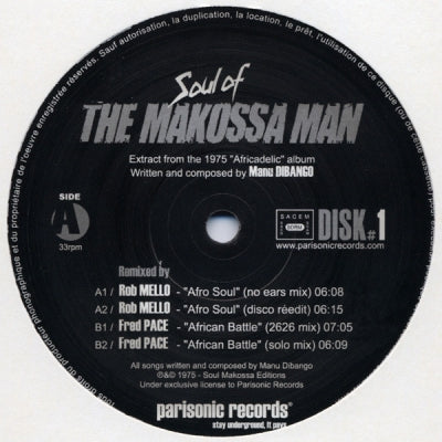 MANU DIBANGO - Soul Of The Makossa Man