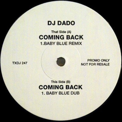 DJ DADO - Coming Back