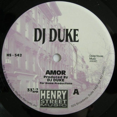 DJ DUKE - Amor / Music Cinema