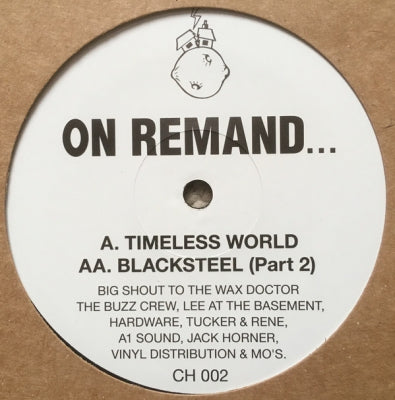 ON REMAND... - * – Timeless World / Blacksteel (Part 2)