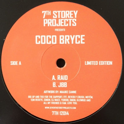COCO BRYCE - Raid / JBB