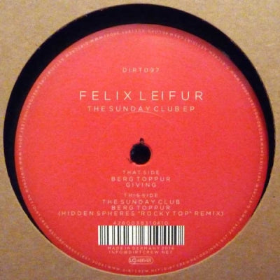 FELIX LEIFUR - The Sunday Club EP