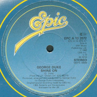 GEORGE DUKE - Shine On / Positive Energy