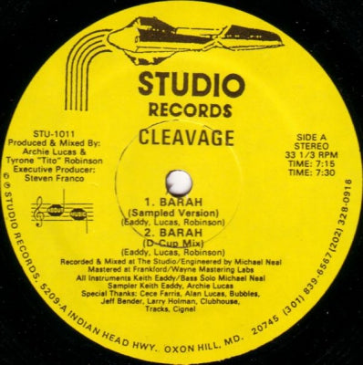 CLEAVAGE - Barah
