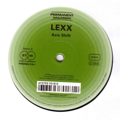 LEXX - Axis Shift / El Sueno Lucido