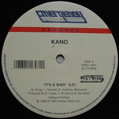 KANO - It's A War / I'm Ready / Holly Dolly