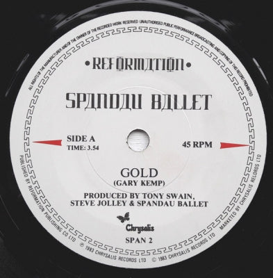 SPANDAU BALLET - Gold