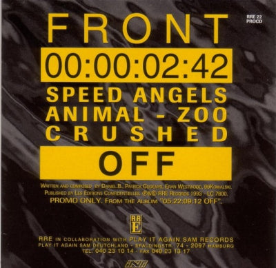 FRONT 242 - Off
