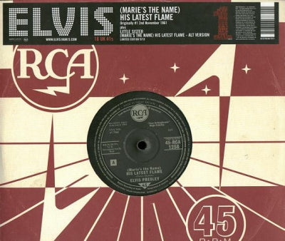 ELVIS PRESLEY - (Marie's The Name) His Latest Flame